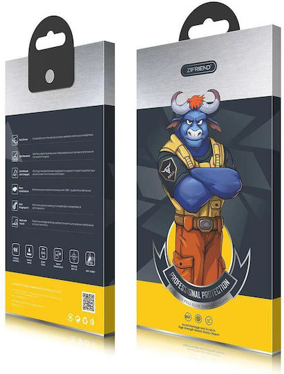 Zifriend 5D Full Face Tempered Glass (Realme C21)