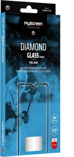 MyScreenPROTECTOR Diamond Glass Full Glue Full Face Tempered Glass Μαύρο (Huawei Nova 10 SE)