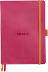 Rhodia Notebook A5 with Dots and Elastic Pink