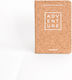 Miss Wood Notebook 80 Sheets A6 with Blank Pages Brown