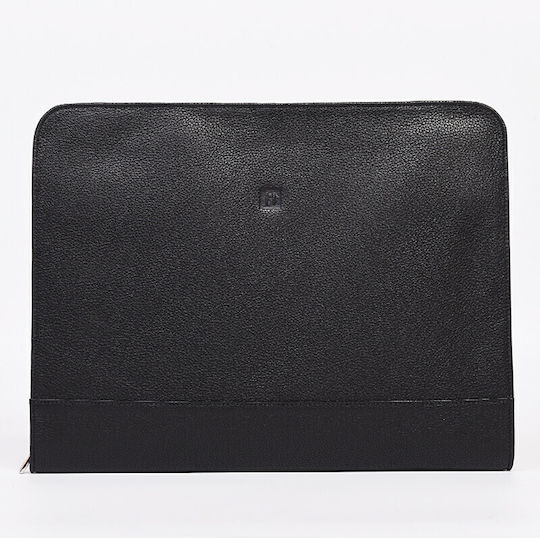Hexagona Clipboard Bifold Conference for Paper A4 Black 1pcs