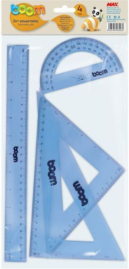 Boom Set of 4 Geometric Instruments Plastic