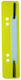 Durable Plastic Clips Yellow 25pcs
