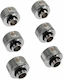 Raijintek Compression Fitting Fittings Silver 0R40B00232