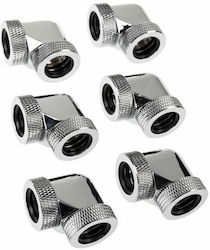 Raijintek Compression Fitting Fittings Silver 0R40B00237