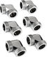 Raijintek Compression Fitting Armaturen Silber