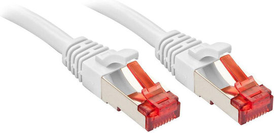 Lindy S/FTP Cat.6 (Gigabit) Καλώδιο Δικτύου Ethernet 30m Λευκό