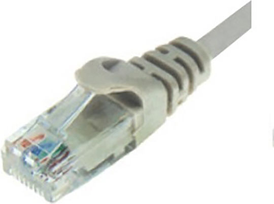 U/UTP Cat.6 (Gigabit) Καλώδιο Δικτύου Ethernet 10m Γκρι