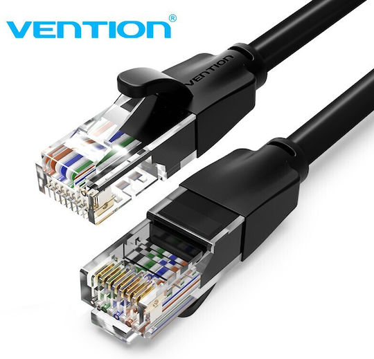 Vention U/UTP Cat.6 (Gigabit) Ethernet Network Cable 3m Black