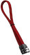 Cablemod 7-Pin SATA III - 7-Pin SATA III Cable 0.6m Κόκκινο (CM-CAB-SATA-N60KR-R)