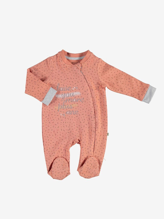 Biorganic Baby Bodysuit Set Orange