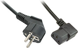 Lindy Schuko - IEC C13 Cable 3m Μαύρο 30302