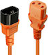 Lindy IEC C14 - IEC C13 Cablu 2m Portocaliu (30...