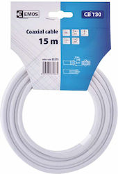 Emos Coaxial Cable Unterminated 15m (S5375)