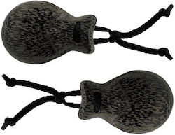 Gewa Καστανιέτες Castanets Ξύλινες Χειρός σε Ζεύγος