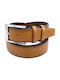 Legend Accessories Men's Leather Belt Tabac Brown