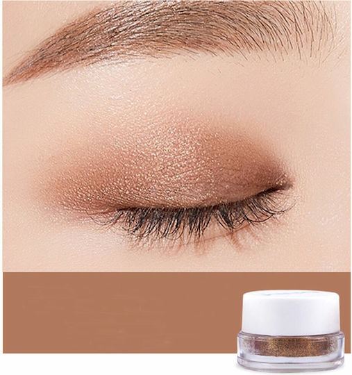DNM Eye Shadow in Solid Form with Brown Color 22gr