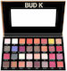 BUD K Mehrfarbige Lidschatten Palette in Gepresster Form 215gr