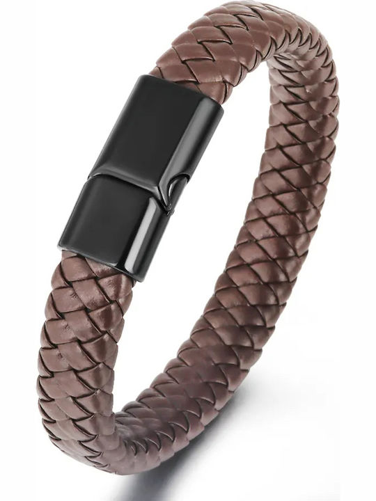 Legend Accessories Leather Bracelet 21cm
