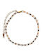 FantazyStores Women's Bracelet Anklet Chain made of Steel Gold Plated