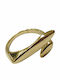 Kostibas Fashion Damen Ring aus Stahl Vergoldet