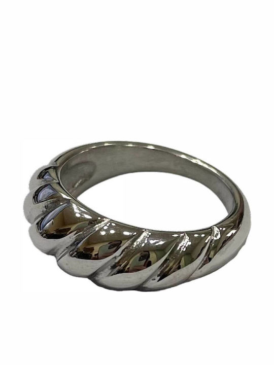 Kostibas Fashion Damen Ring aus Stahl Vergoldet