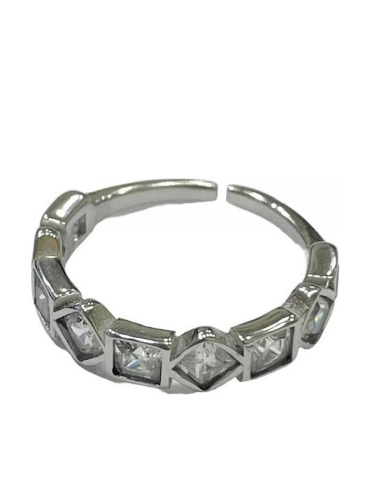 Kostibas Fashion Damen Ring aus Stahl Vergoldet