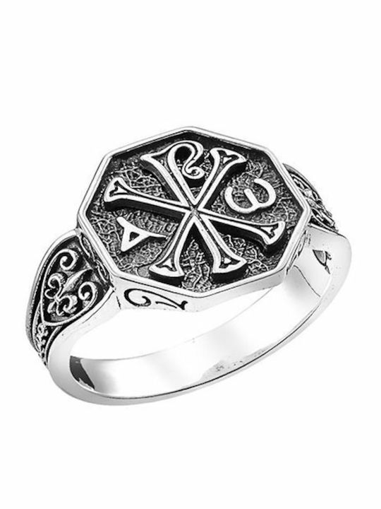 Paraxenies Herren Chevalier Ring aus Silber