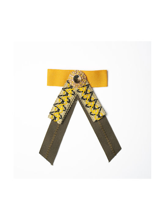 Vostex Pin made of Fabric Yellow