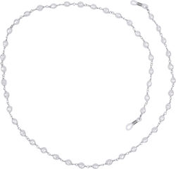 White Glasses Chain