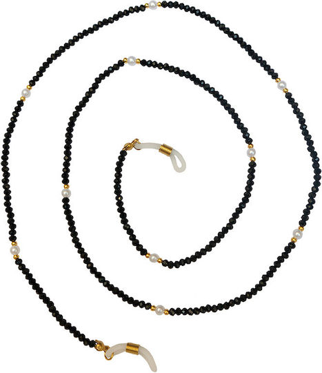 Theodora's Jewellery Black Glasses Chain