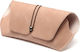 Simple Brillentasche Halbhart Rosa