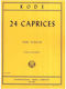 Imc Toys Rode - 24 Caprices Παρτιτούρα για Έγχορδα / Ορχήστρα / Βιολί