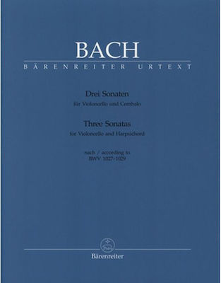 Barenreiter Bärenreiter Bach pentru Violoncel