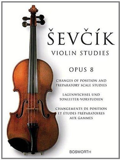 Bosworth Edition SEVCIK Studies Op.8 Παρτιτούρα για Βιολί / Έγχορδα