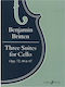 Faber Music Britten Three Suites Sheet Music for Cello