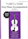 Carl Fischer ABC's Violin Easy Piano Accompaniment Book 1 Μέθοδος Εκμάθησης για Πιάνο