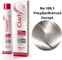 Clady Цвят Бои За Коса № 100,1 Супер Русо Сандр...
