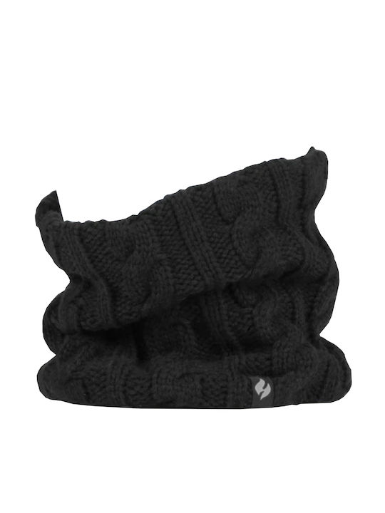 Heat Holders Women's Knitted Neck Warmer Black