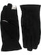 Men's Gloves with Fur Black