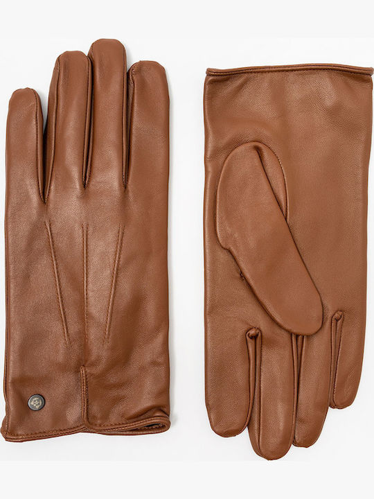Men's Leather Gloves Brown