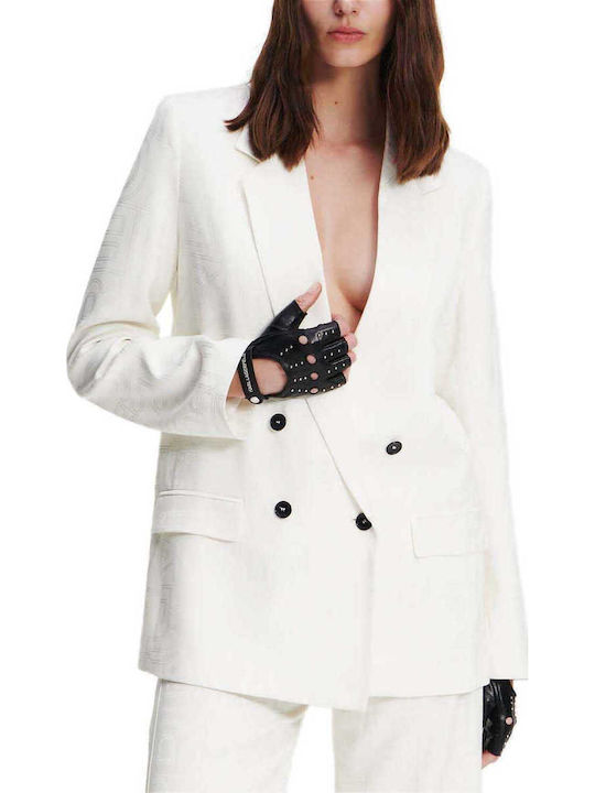 Karl Lagerfeld Women's Blazer White