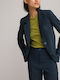 La Redoute Collections Damen Mittellang Blazer Blau