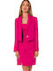 MOE Long Women's Blazer Pink