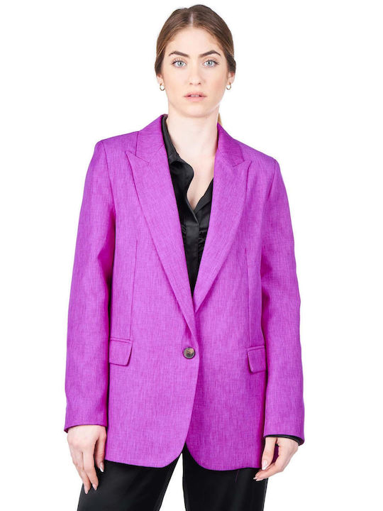 Vicolo Women's Blazer Fuchsia