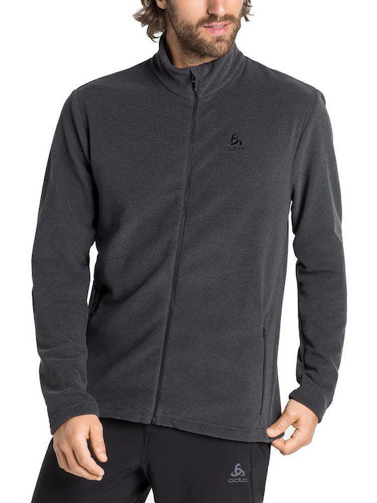 Odlo Men's Cardigan with Zipper Gray