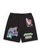 HUF Men's Athletic Shorts Black