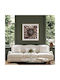 Walls Wooden Frame Poster 100x100cm