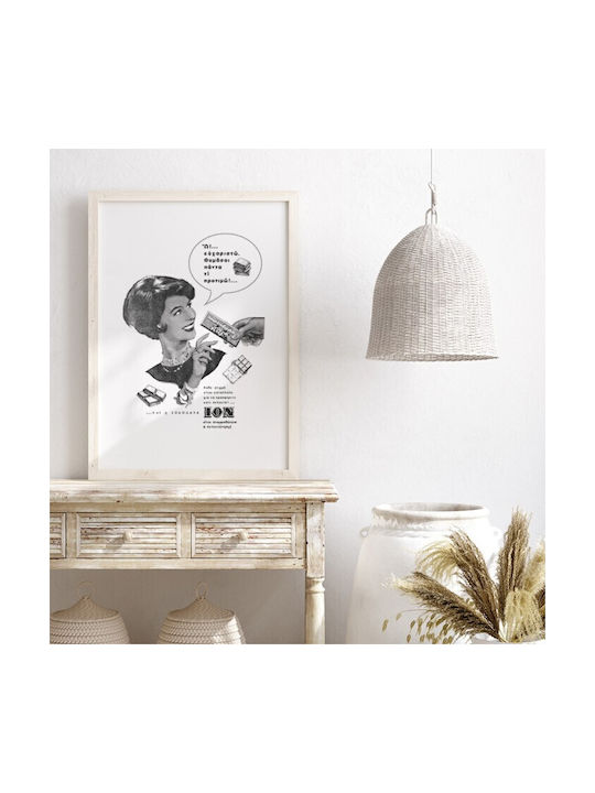 Walls Wooden Frame Poster 40x50cm