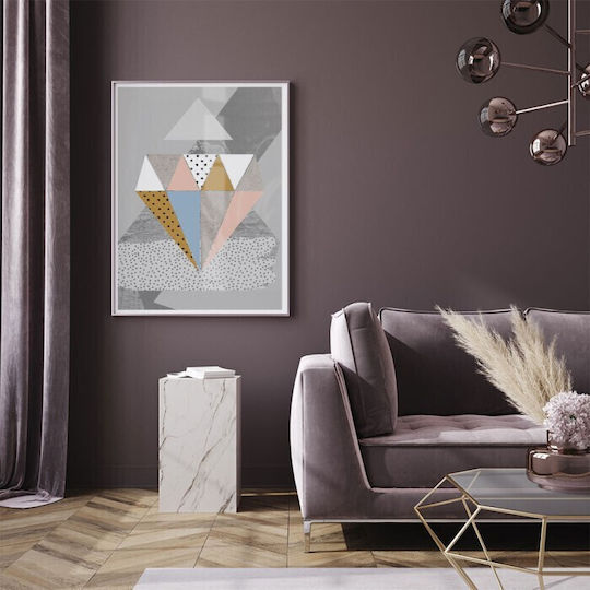 Walls Diamant multicolor Ramă Lemn 40x50cm